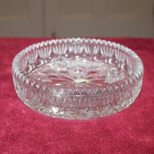 Vintage Princess House #830 Full Lead Crystal 3 Taper Candle Holder 6”x1.5